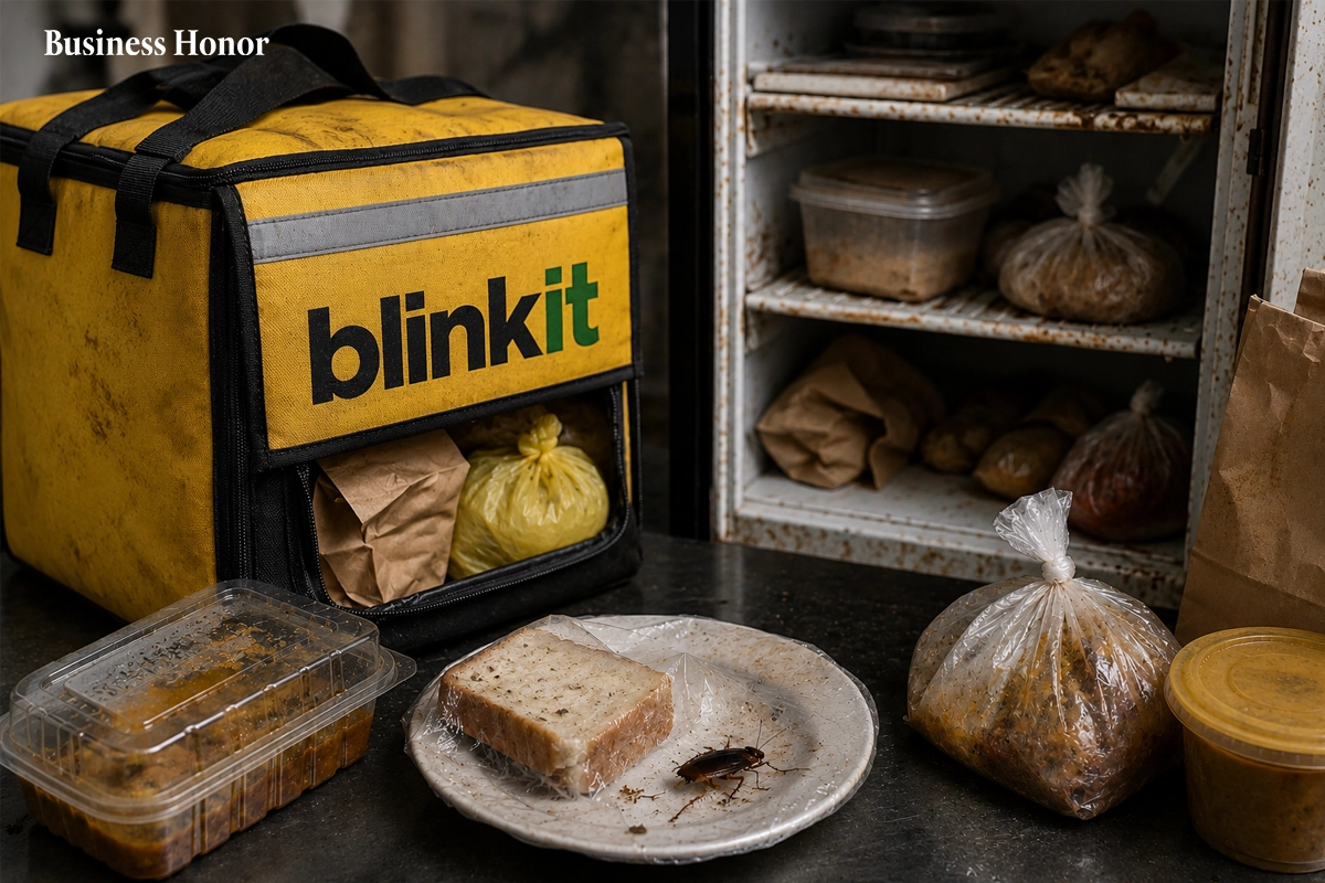  Blinkit Food Licence Suspended: Cockroaches, Expired Food Trigger FDA Action 